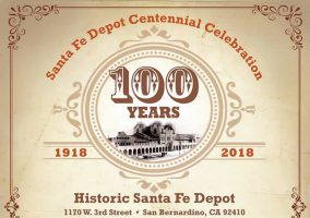 100 years Santa Fe Depot