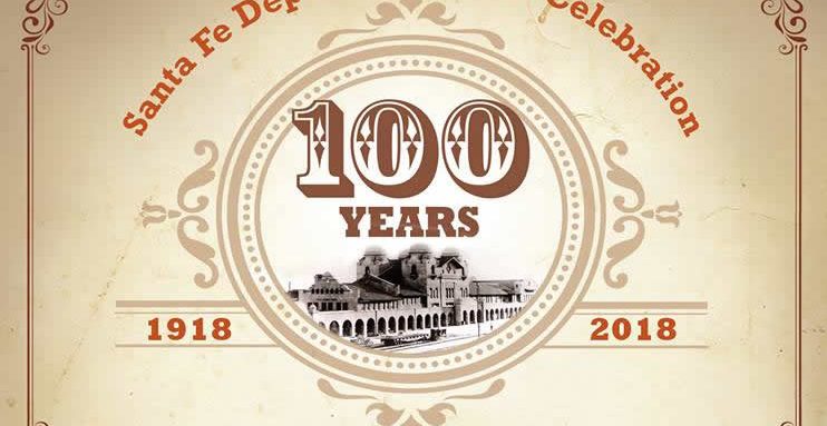100 years Santa Fe Depot