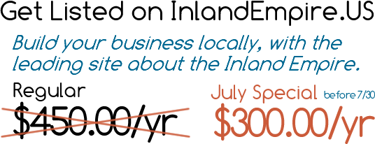 July Inland Empire Special