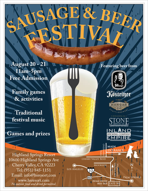 Sausage & Beer Festival - Highland Springs Resort 