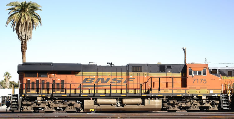 BNSF Train, Riverside