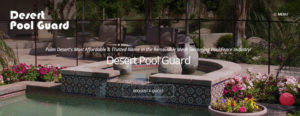 Desert Pool Fence