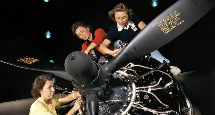 March Field Air Museum Women Mechanics
