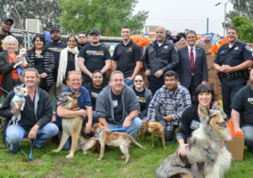 San Bernardino PD, Pets and Amazon Donation