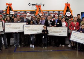 Amazon Donates $100,00 to schools
