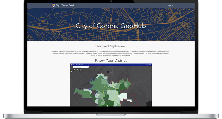 Corona GeoHub