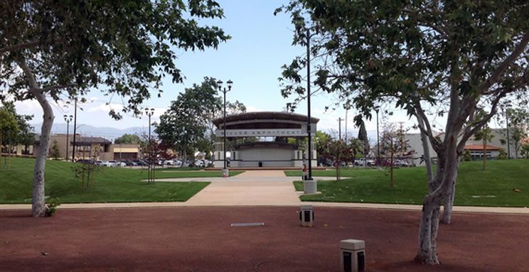 Miller Park in Fontana, Amphitheater