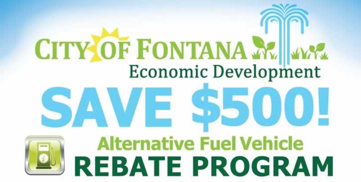 Fontana Alternative Fuel Vehicle Rebate Program InlandEmpire us