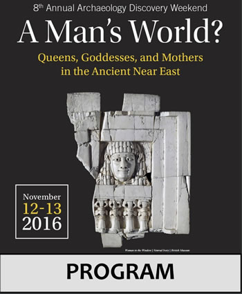 Program for La Sierra Archeology Weekend