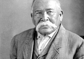 Santos Manuel, leader of the San Bernardino Area Serrano Mission Indians