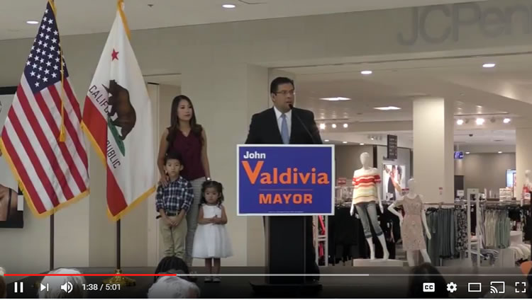 Valdivia for San Bernardino Mayor