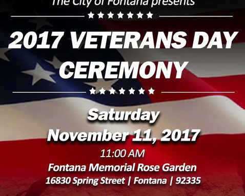 Fontana Veterans Day